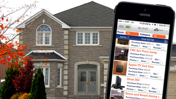 home inventory list app